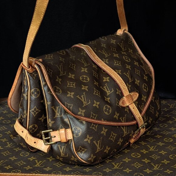 Louis Vuitton Handbags - LOUIS VUITTON Saumur 30 Monogram Canvas Crossbody Shoulder Bag